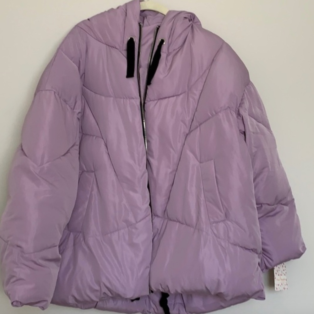 Free People Jailed Puffer Coat Jacket